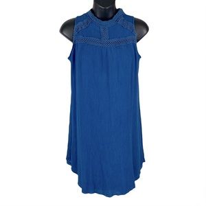 Chance crochet halter neck minidress ,junior size M